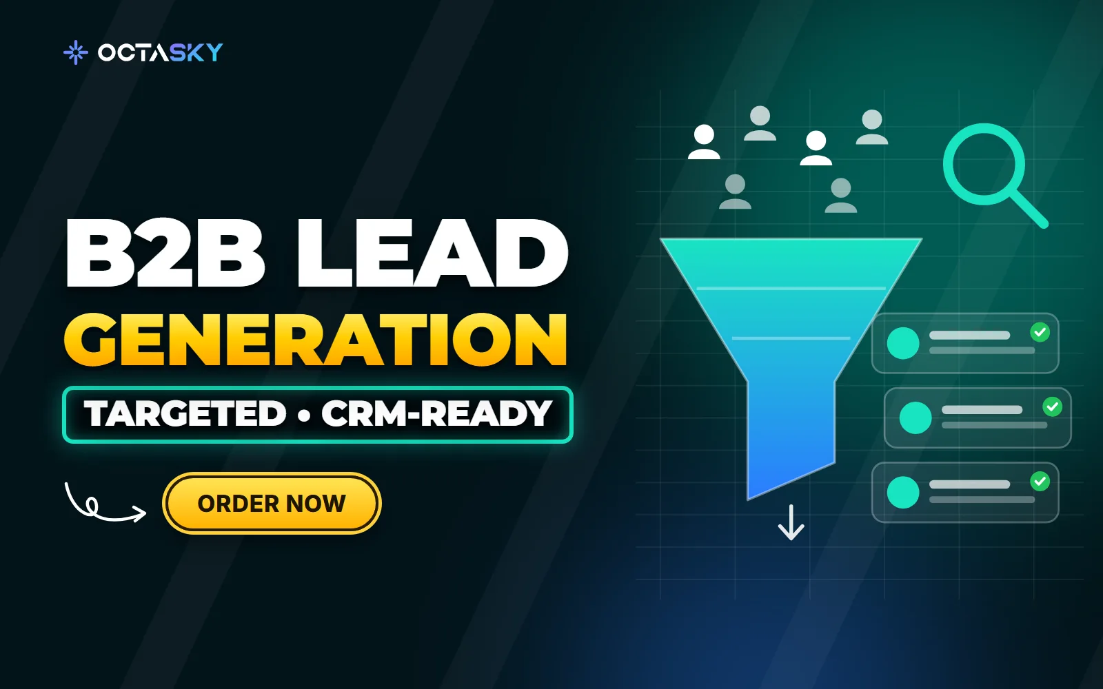 B2B Lead Generation by OCTASKY